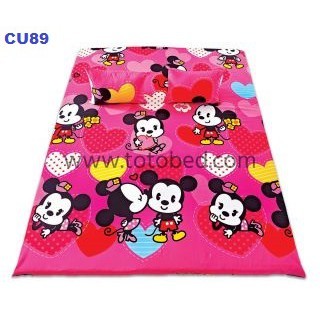 ที่นอนปิคนิค CUMKL: ที่นอนปิคนิค ลายคิ้วตี้-มิกกี้ Mickey TOTO V.27