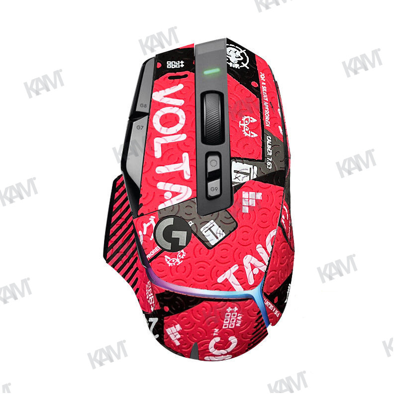 Kam สําหรับ Logitechs G502X PLUS ไร้สาย/แบบมีสายเมาส์ grip เทปสเก็ตสติกเกอร์ทําด้วยมือสติกเกอร์ป้องกันเหงื่อยืดหยุ่นลื่นที่ละเอียดอ่อนด้านข้าง grip ฟิล์มป้องกันดูดซับเหงื่อ - รูปที่ 6