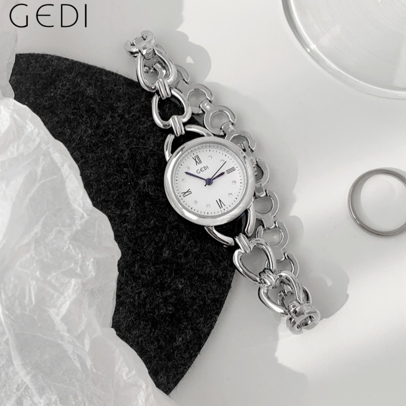 นาฬิกาผู้หญิง GEDI 1149 เข็มขัดเหล็ก