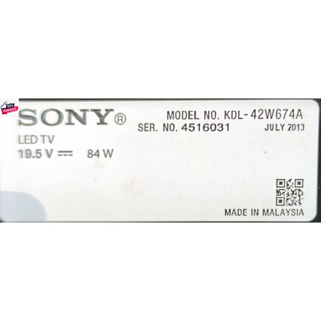 สายแพร LVDS ทีวี  SONY KDL-42W674A