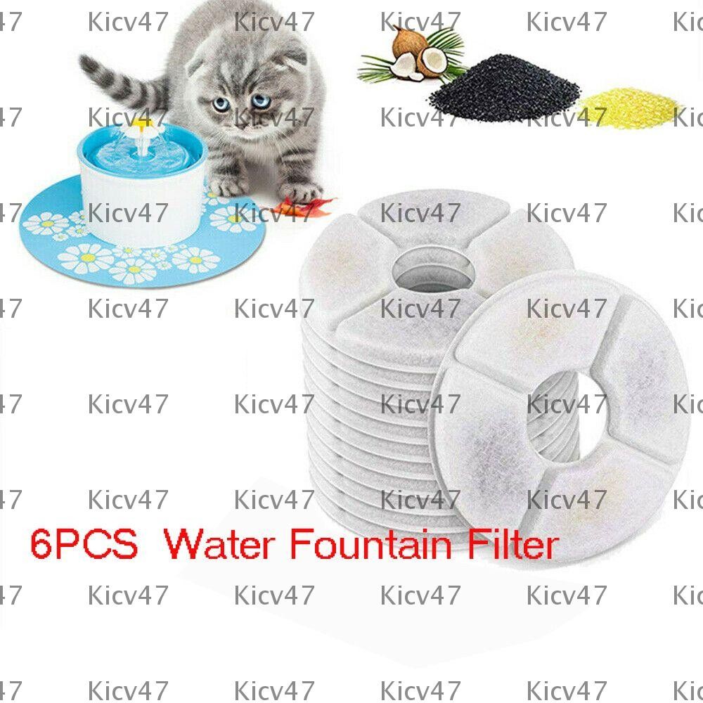 Kicv Fountain Replacement Filter Flower Catit Fit Dog Water