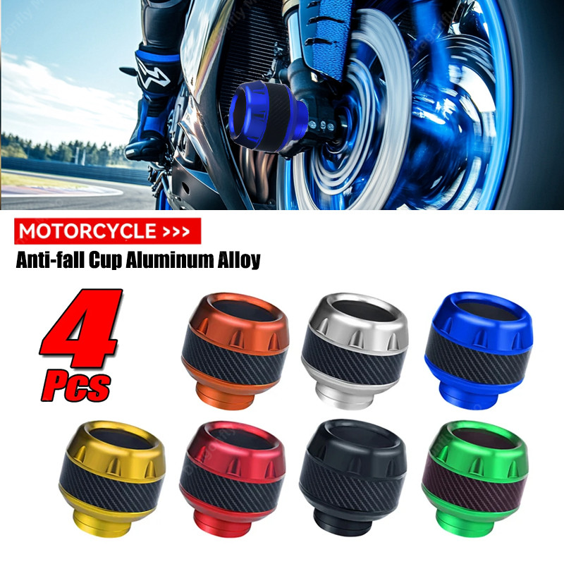 รถจักรยานยนต์ Crash Falling Protector ด้านหน้าส้อมหมวก Slider สําหรับ cfmoto 450MT 800mt 650mt 700mt