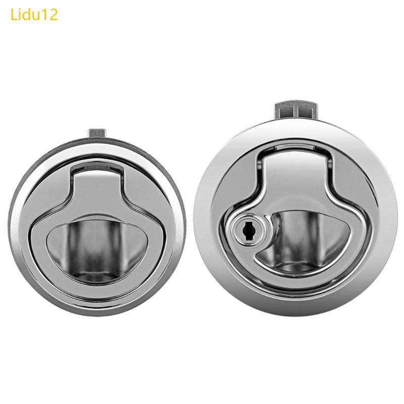 Lidu12 RV ตู้ดึงสําหรับ Hatch สําหรับ Latch เปลี่ยนโลหะ Grasp Handle Cupboard Doorknob สําหรับลิ้นชักห้องน้ํา Motorhom