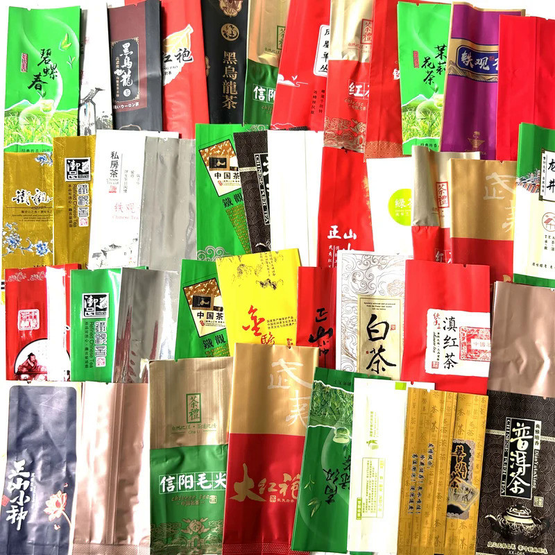 32 Different Tea Package Bags Including Oolong Pu-erh  Green Tea Flower Tea Gift Chinese Vacuum Plas