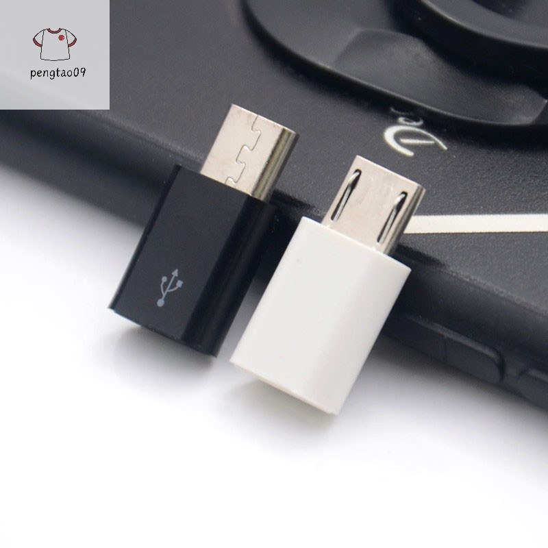 Pengatao09 1 ชิ้นประเภท C หญิงเป็น Micro USB ชายอะแดปเตอร์แปลงสําหรับ Android โทรศัพท์อะแดปเตอร์ใหม่
