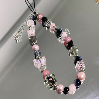 สร้อยข้อมือเซรามิกรูปผีเสื้อ, ลูกปัดบนสาย, รูปสตรอเบอร์รี่, …