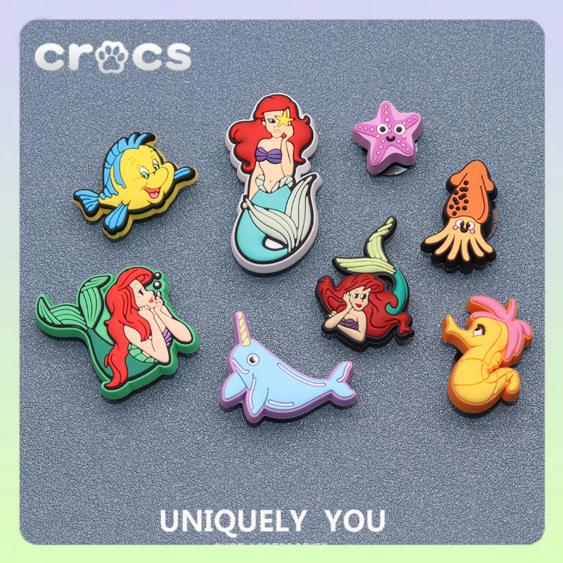 jibbitz crocs Mermaid crocs jibbitz jibbitz crocs เกาหลี jibbitz crocs ของแทั