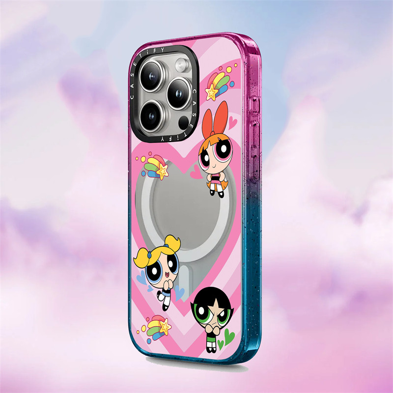 Casetify X X X XOXO Collection Color Clear Hard Case เคสโทรศัพท์ Impact Case สําหรับ Apple IPhone 12 13 14 15 Pro Max Plus พร้อมกล่อง