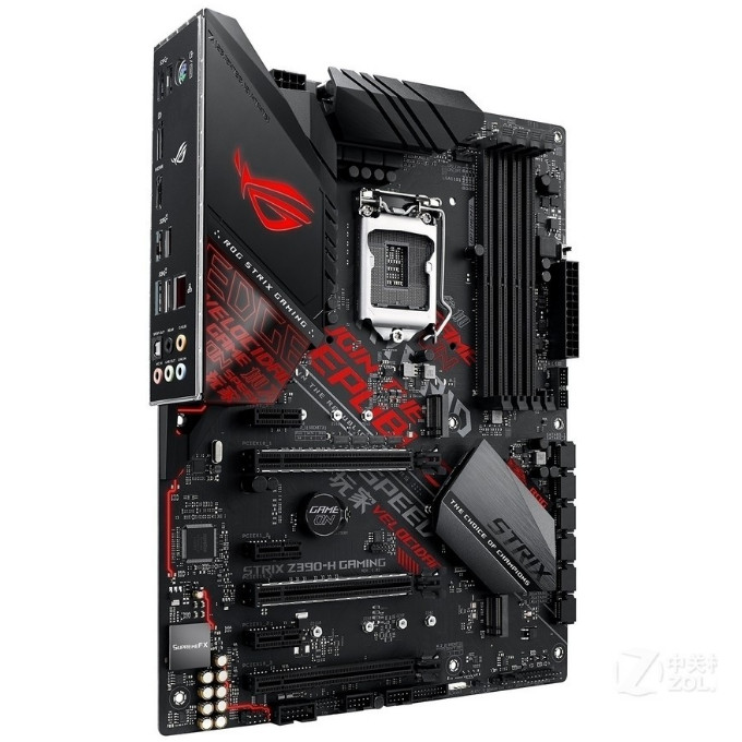 กล่อง Boxed Asus/Asus ROG STRIX Z390-H GAMING เมนบอร์ดคอมพิวเตอร์เดสก์ท็อป ddr4