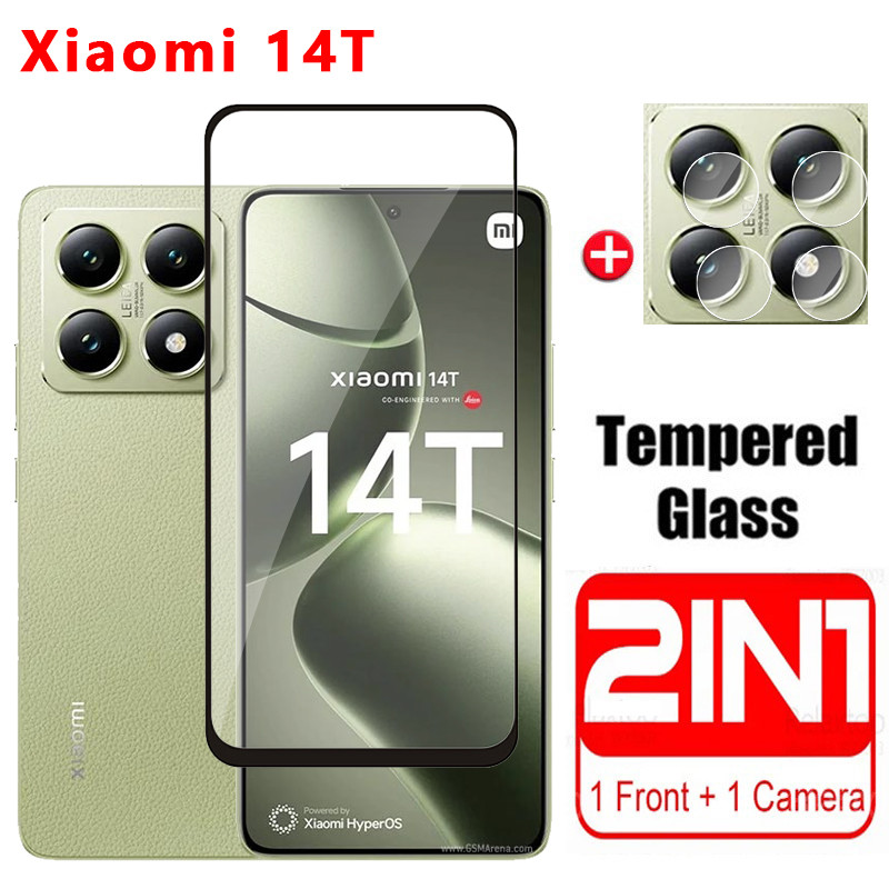 กระจกนิรภัยสําหรับ Xiaomi 14T Pro 5G 2024 ป้องกันหน้าจอคลุมทั้งหมดฟิล์มป้องกันโทรศัพท์สําหรับ Mi 14TPro 14 T Xiaomi14T Xiaomi14TPro เลนส์กล้อง