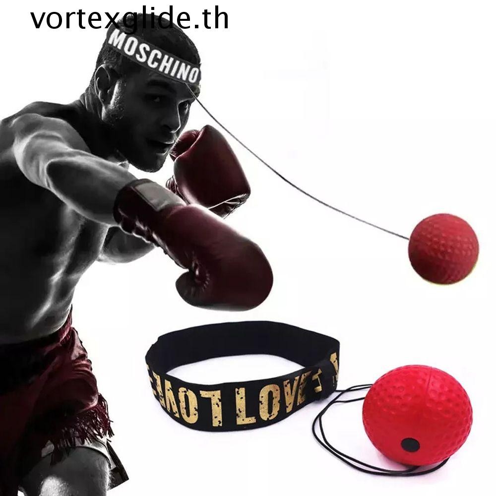 Vortexglide Reaction Training Set Fight Ball Sanda Training PU Thai Boxeo อุปกรณ์ออกกําลังกายออกกําลังกายความเร็ว Punch Ball Home Boxing Reflex Ball