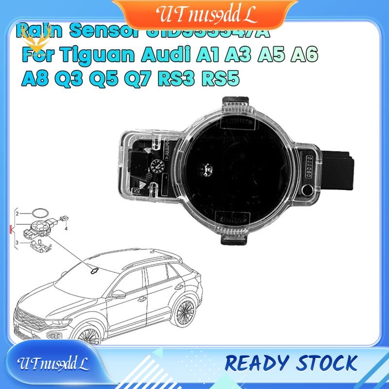 [UTnus9ddL] เซ็นเซอร์ฝนรถยนต์ 81D955547A สําหรับ Tiguan Audi A1 A3 A5 A6 A8 Q3 Q5 Q7 RS3 RS5 ไฟหน้าเ
