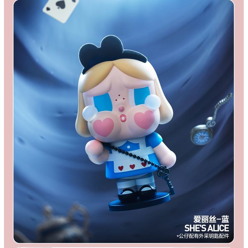 Popmart ของแท้ CRYBABY Crying Again Series ของเล่นศิลปะอย่างเป็นทางการป๊อปมาร์ท