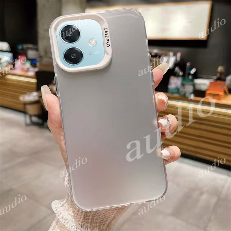 Oppo a3x a3 4G 5GหรูหราIMDเคสโทรศัพท์สีเงินสีสันสดใสสําหรับOppo a3x a3 4G 5G 2024 โลหะFrosted Hard Shellฝาครอบป้องกันสําหรับOPPO a3x a3x OppoA3x OppoA3x OppoA3 4G 5G Anti Fallกรณี