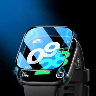 ฟิล์มโค้ง 3D สําหรับ Redmi watch 5 / 5 eSIM / 5 Active / 5 Lite / 4 / 3 Active / 2 Lite / Mi watch Lite Soft ป้องกัน Smartwatch ป้องกันหน้าจออุปกรณ์เสริมไม่ใช่กระจก