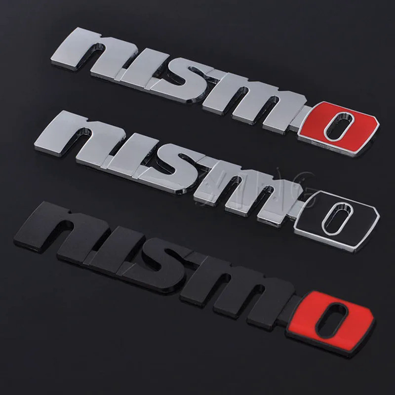 Fashion Car Sticker Auto Badge Emblem Decal For Nissan Nismo Logo Tiida Teana Qashqai Juke X trail N
