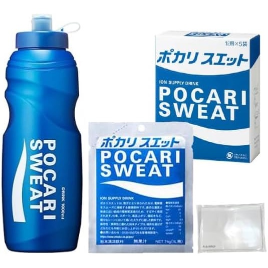 【Direct from Japan】ชุดผงขวดบีบ Pocari Sweat Otsuka Pharmaceutical พร้อมโบนัส