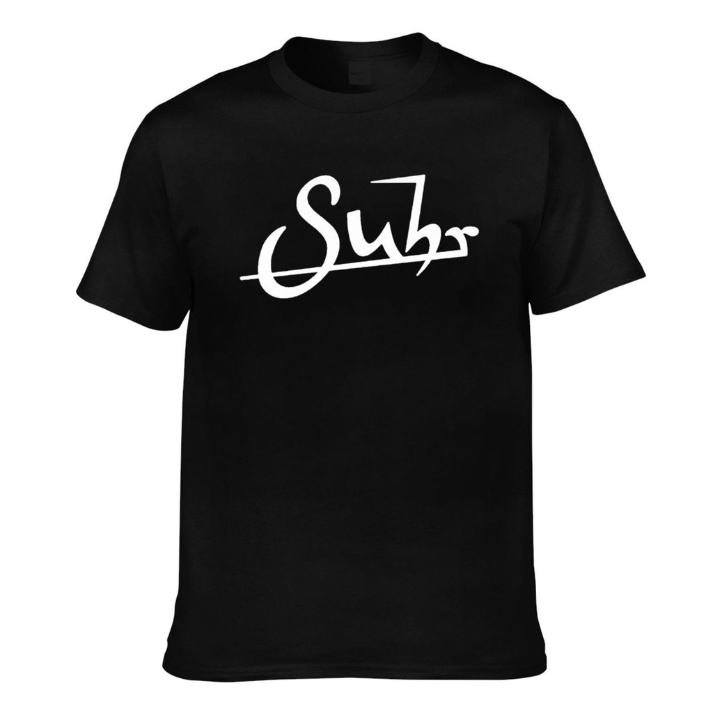ออกแบบใหม่ Suhr Guitar Music Logo Mens Funny Tshirt