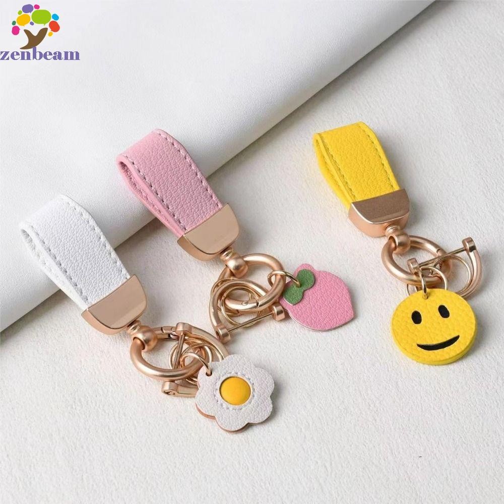 Zenbeam Key Holder, แฟชั่น Creative Car Key Ring, Auto Car Accessories Simplicity ที่ละเอียดอ่อนเกรดสูงกระเป๋าจี้ผู้หญิง