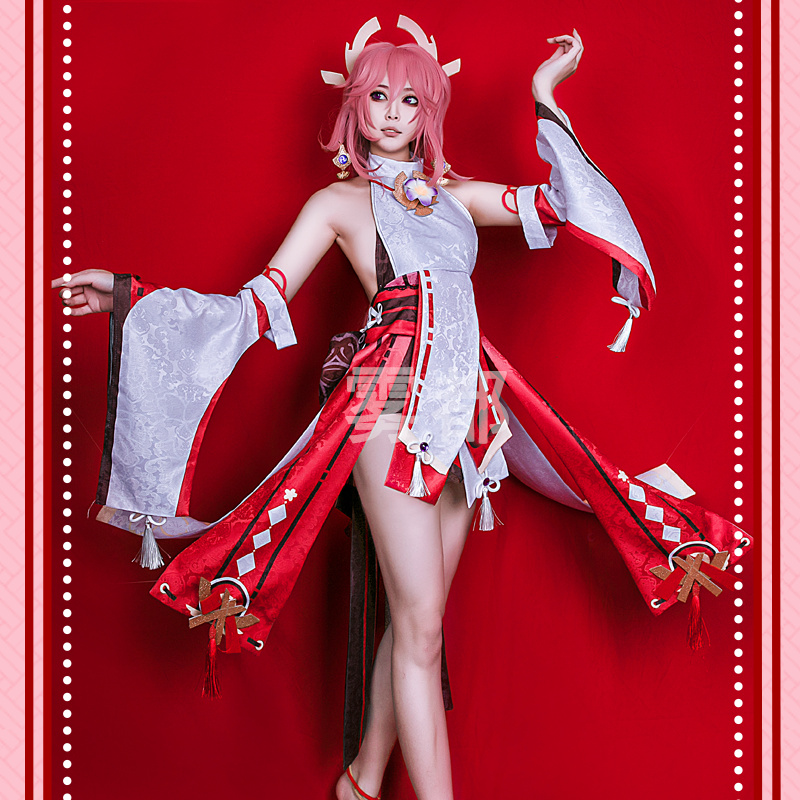 🍀Genshin Impact Yae Miko Cosplay costumes