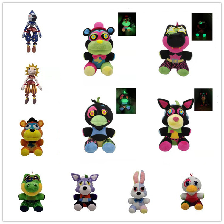 Sundrop Fnaf Safety Broken Hole Final Boss ตุ๊กตาซันมูนของเล่นตุ๊กตา