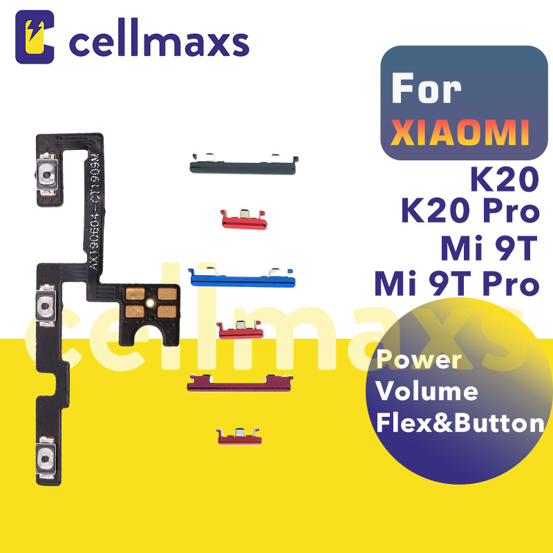 สําหรับ XIAOMI K20 MI 9T Pro เปิดปริมาณ Flex ปุ่ม M1903F10G M1903F11G M1903F10I M1903F11I