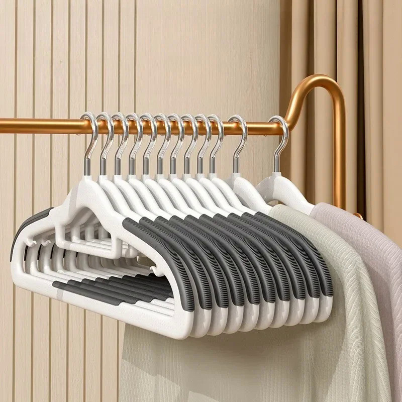 Household Clothes Hanger Anti Slip Hanger Plastic Non Marking and Anti Slip Hanger Clothing Rack Dry