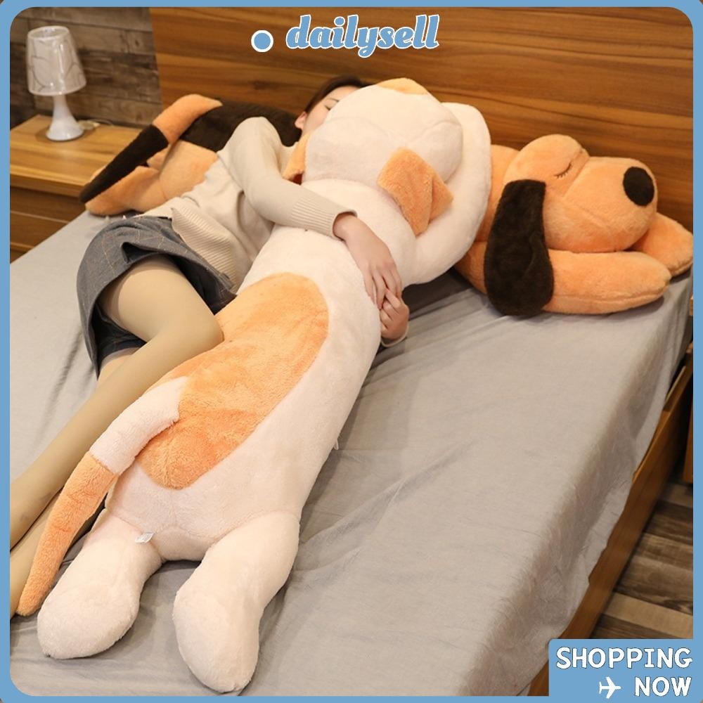 หมอนตุ๊กตาเดลี่, สีน้ําตาล 60/110 ซม. ตุ๊กตานอนสุนัข, นอนหลับน่ารักมาพร้อมกับตุ๊กตาตุ๊กตาของขวัญ