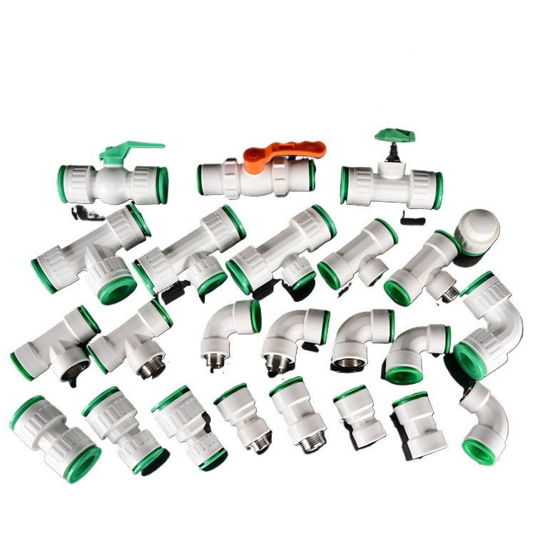 [XNY] Ppr ท่อ Quick Connector ไม่มี Hot Melt ไม่มีรีดผ้าข้อศอกตรง Tee ลวดด้านนอกด้านในอุปกรณ์ท่อน้ําร้อนและเย็น 3 ซม./32 มม.