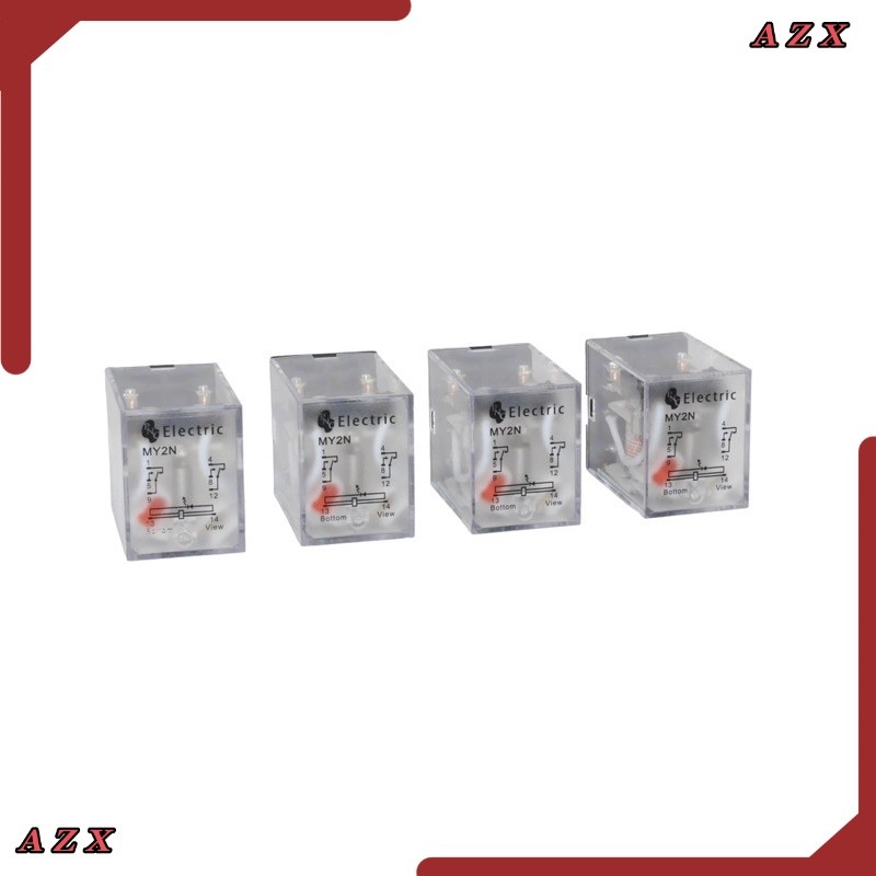 รีเลย์ Relay MY2N 12VAC 12VDC 24VAC 24VDC 110VAC 220VAC ส่งจาก กทม