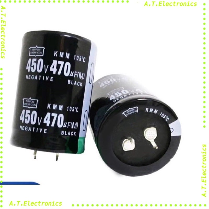 ร้านในไทย 450V470UF 470UF400V Electrolytic Capacitor ราคาต่อตัว ส่งของทุกวัน