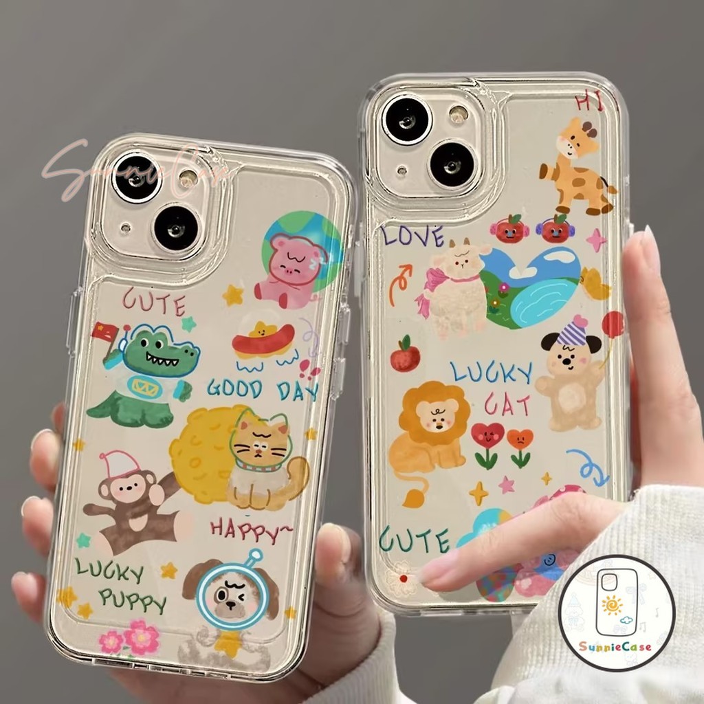 เคสSamsungA11 A15 A50 A51 A05S A14 A02s A20 A12 A10s A05 A55 A03 A32 A30 A52 A13 A03s A35 การเคลื่อนไหว โชคดี คิตตี้ เคส