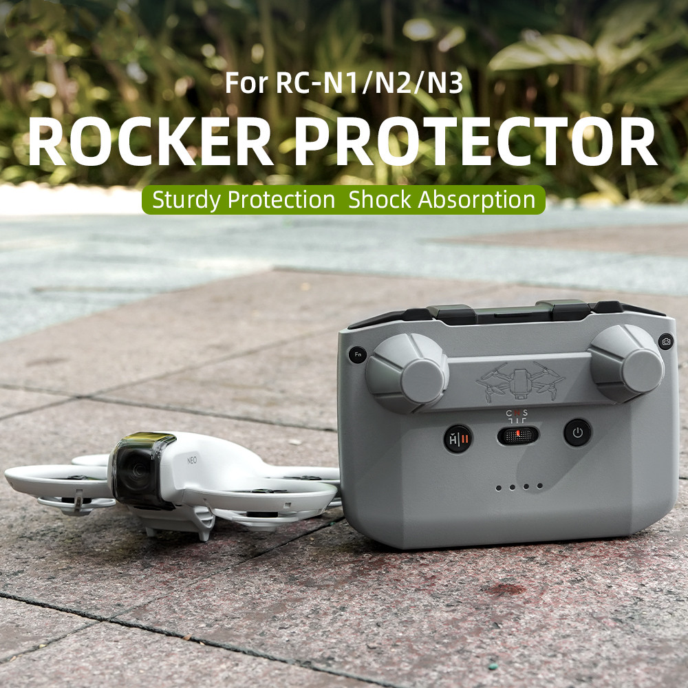 สําหรับ DJI Air3S/NEO RCN3 จอยสติ๊ก protector Mini4 pro/Air3 RCN2 รีโมทคอนโทรลฝาครอบกันฝุ่นอุปกรณ์เสริมเข้ากันได้กับ mini4k/mini2se/mini3 RCN1 ไม่มีหน้าจอระยะไกล