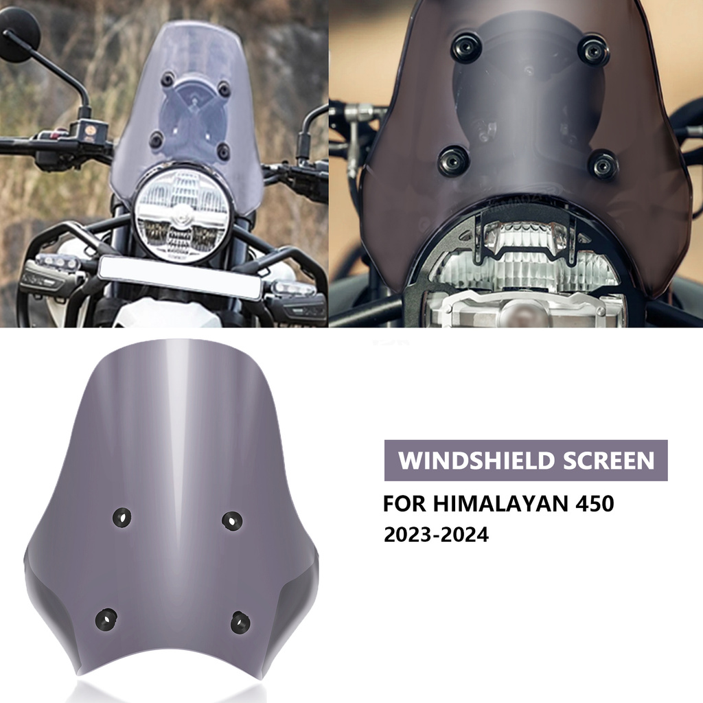 สำหรับอุปกรณ์เสริมรถจักรยานยนต์ กระจกบังลม บังลม ชุดบังลม Himalayan 450 HIMALAYAN 450 Himalayan 2023