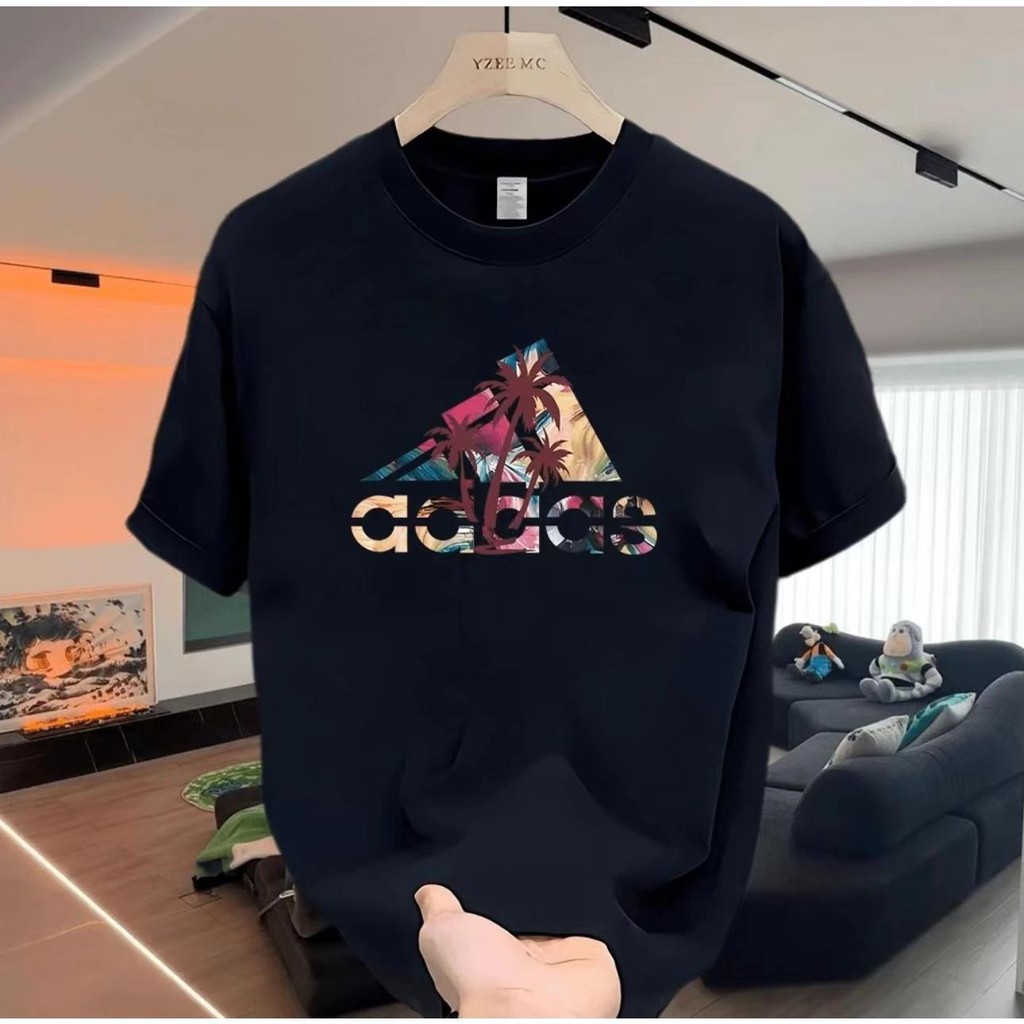เสื้อยืดผู้ชาย แบรนด์อินเทรนด์ ทันสมัย เหมาะสำหรับฤดูร้อน แขนสั้นและครึ่งแขน สไตล์ลำลองและหล่อ เสื้ออาวุโสและเยาวชน