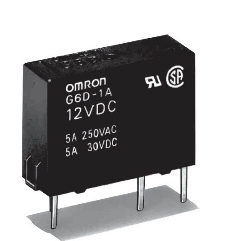 รีเลย์ 4ขา G6D-1A-ASI-5VDC/12VDC/24VDC 5A4