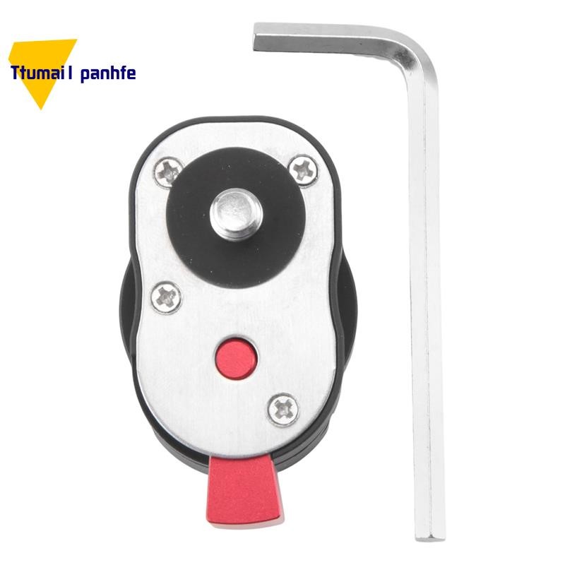 Field Monitor Quick Release Plate สําหรับ LCD Monitor Magic Arm ไฟ LED กล้องกล้องวิดีโอ Rig พร้อมรูสกรู 1/4 นิ้ว