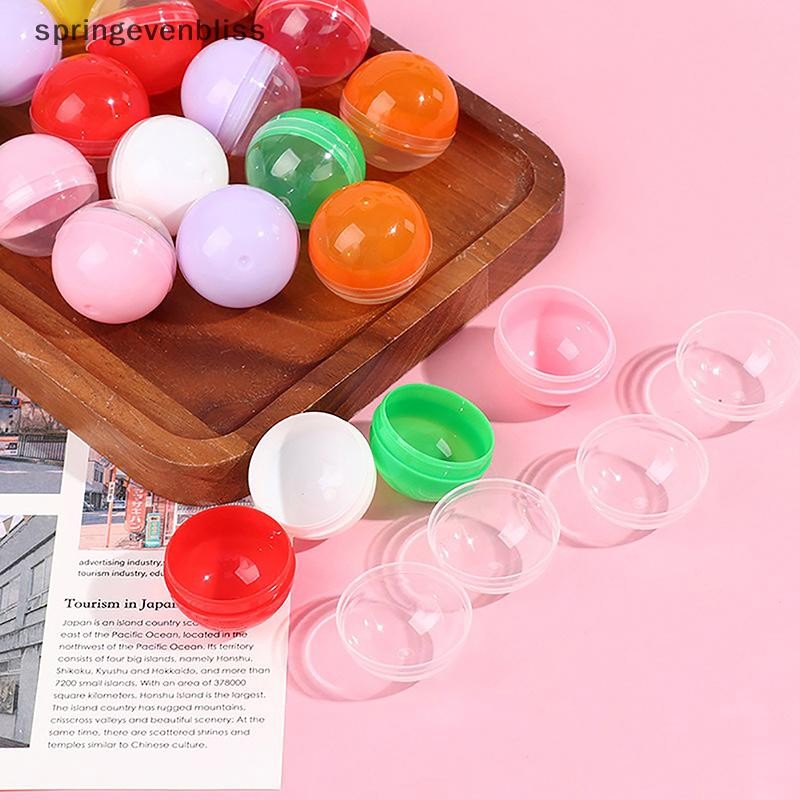 Springevenbliss 50 ชิ้น 32 มิลลิเมตรโปร่งใสแคปซูลพลาสติก Surprise รุ่นของขวัญ Springevenbliss ราคา ถูกที่สุด ดีลบีเคเค