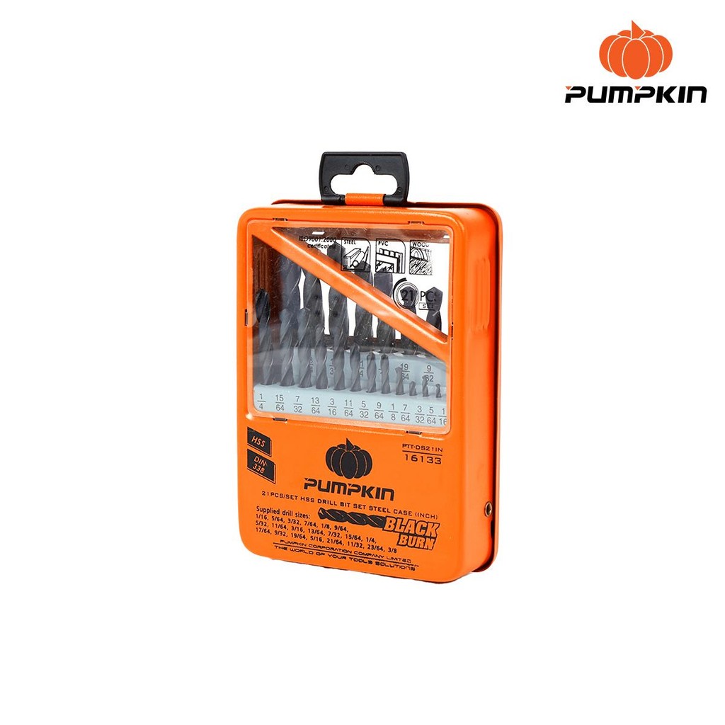 PUMPKINชุดดอกสว่านเจาะเหล็ก - รูปที่ 6