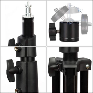 280CM Photographic Light Stand Tripod With 1/4 Screw Head For Photo Studio Video Flash Light Stand