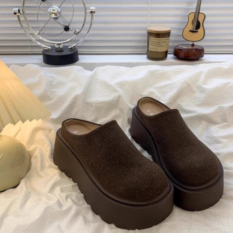 civicera_dudushop2 รองเท้าสไตล์ผู้ดีอังกฤษ ส้นหนาแฟชั่น เย็นสบาย ลำลอง ฤดูร้อน รุ่น SUH513 - รูปที่ 4