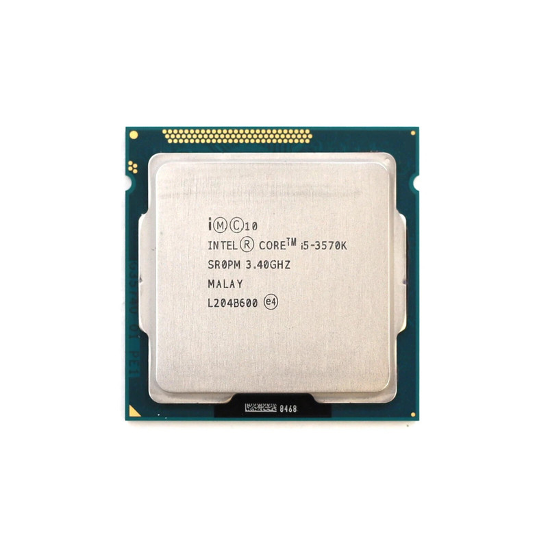 Intel Core i5-3570K i7-3770K 3.40GHz Quad-Core โปรเซสเซอร์ CPU เดสก์ท็อป LGA 1155 SR0PM ทดสอบดี