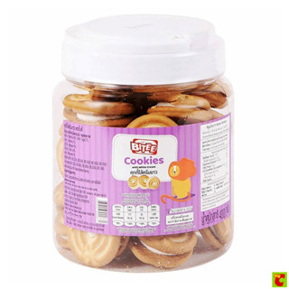 ไบตี้ ขนมคุกกี้ ไส้ครีมขาว ขนาด 400 กรัม