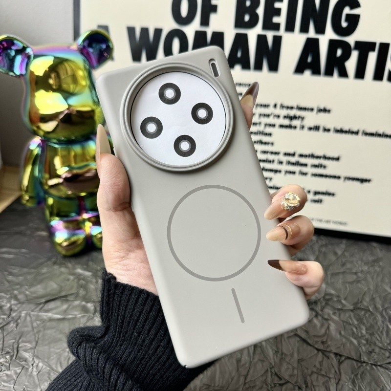 สําหรับVivo X200S X200 Ultra X200S X100 X200 Pro Mini V30 V40 V29 IQOO 12 13CaseผิวMatte PC Hardแม่เ