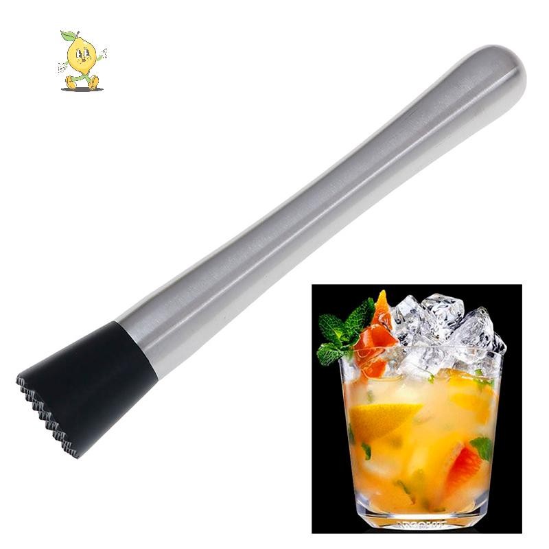 [mozh] 1 PC Cocktail Muddler Bar Mixer DIY Drink Fruit Muddler Crushed Ice Barware [TH]
