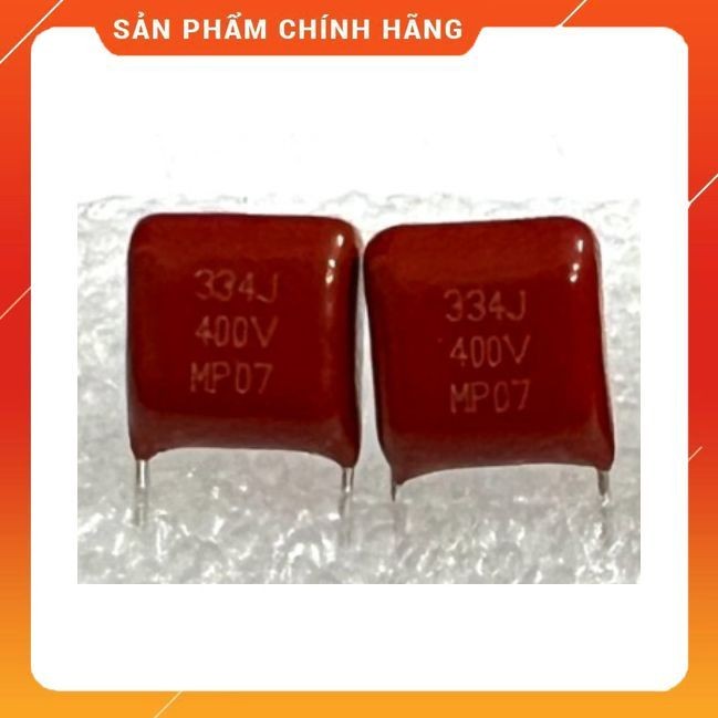 [ 10 ชิ้น ] CBB CAPACITOR 0.33UF 334J 400V 11mm