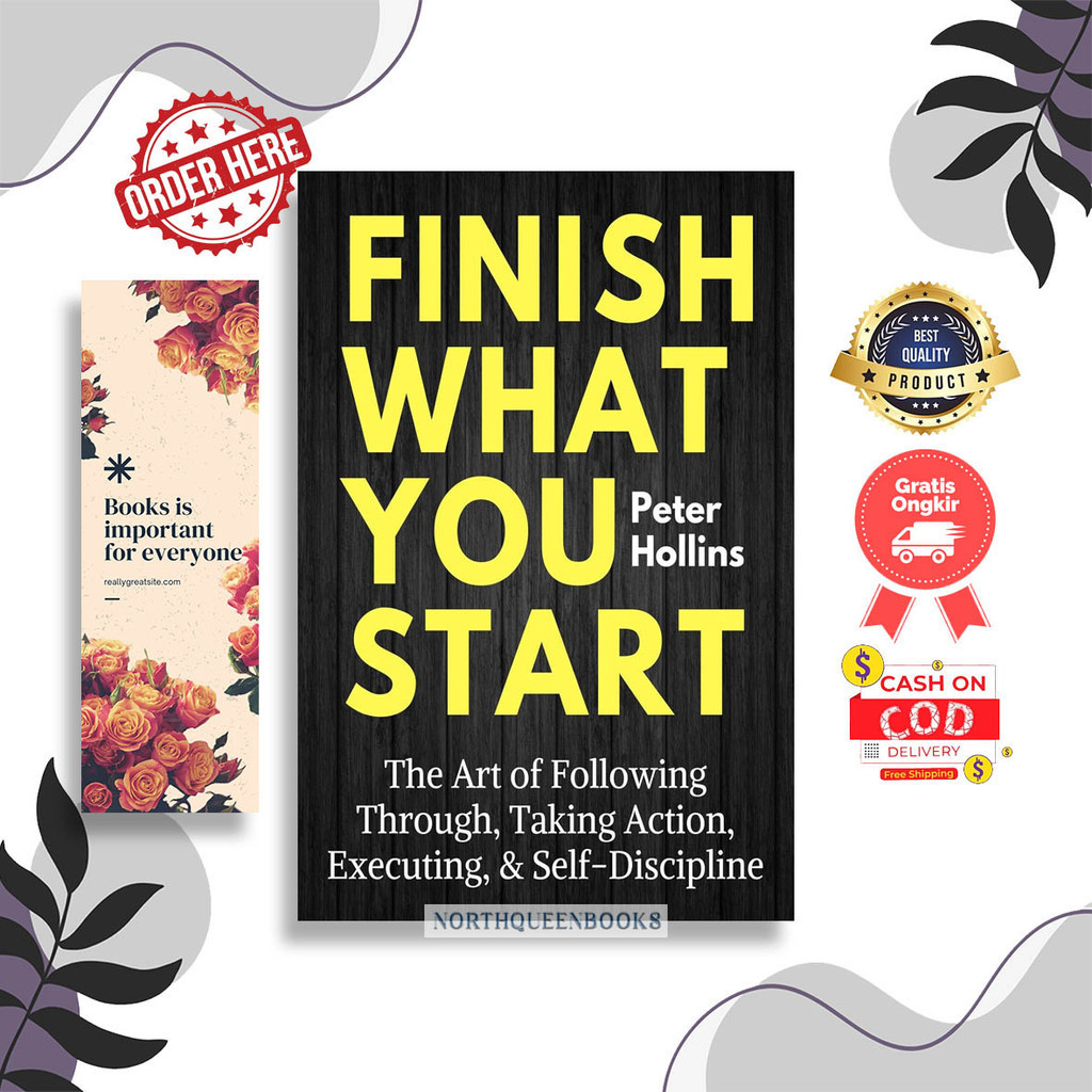 Finish What You Start โดย Peter Hollins (เวอร์ชันภาษาอังกฤษ)