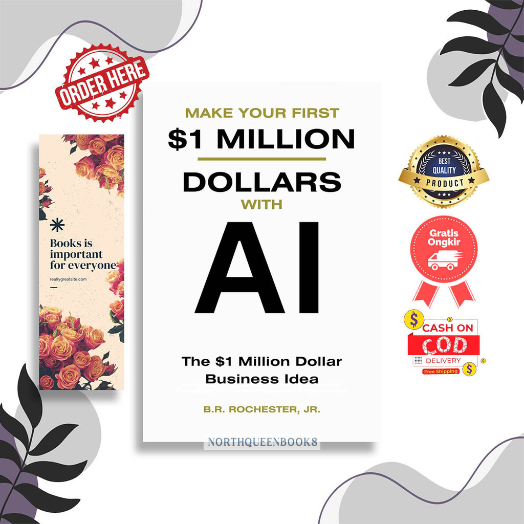 MAKE YOUR FIRST 1 MILLION DOLLARS WITH AI โดย JR Rochester Jr, Laida E. Figueroa (อังกฤษ)