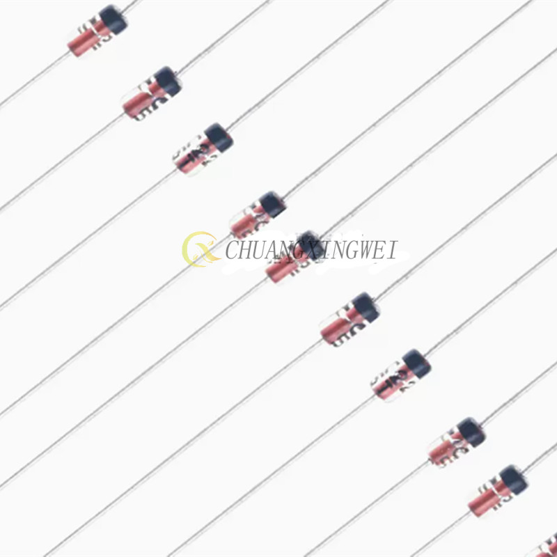 50PCS 1N4148 IN4148 1N4448 In-line Switching Diode DO-35 0.2A 75V 100V glass tube