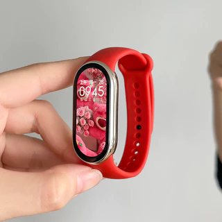 กรณีซิลิโคนอ่อนร่องสำหรับ for Xiaomi Mi Band 10 9 8 อุปกรณ์ปกป้องหน้าจอยางสำหรับ for Smartwatch Mi Band 10 9 8